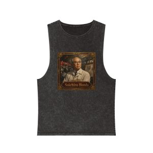 Soichiro Honda Unisex Stonewash Tank Top
