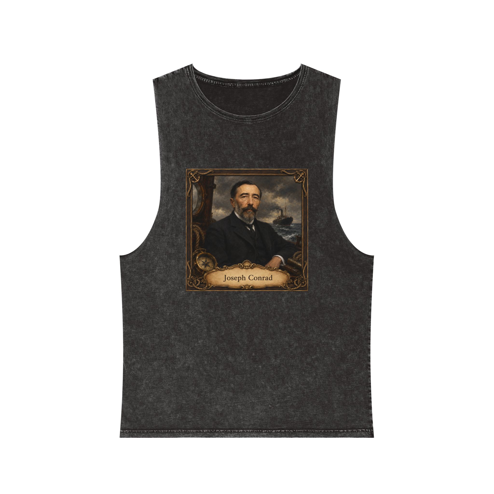 Joseph Conrad Unisex Stonewash Tank Top