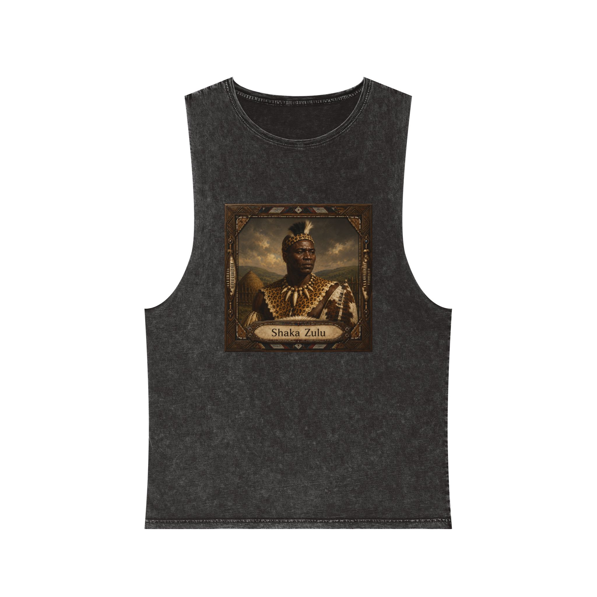 Shaka Zulu Unisex Stonewash Tank Top