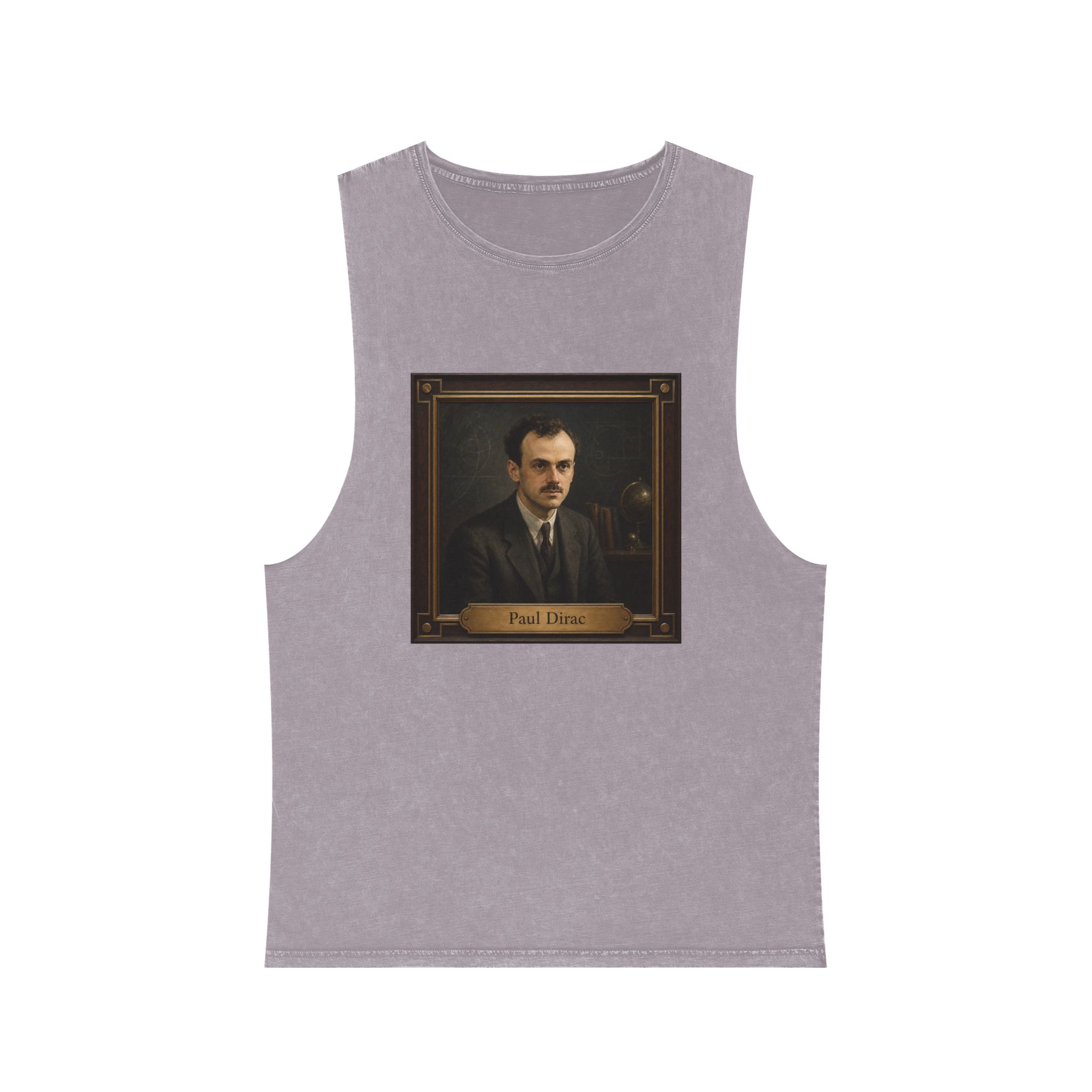 Paul Dirac Unisex Stonewash Tank Top - Image 17