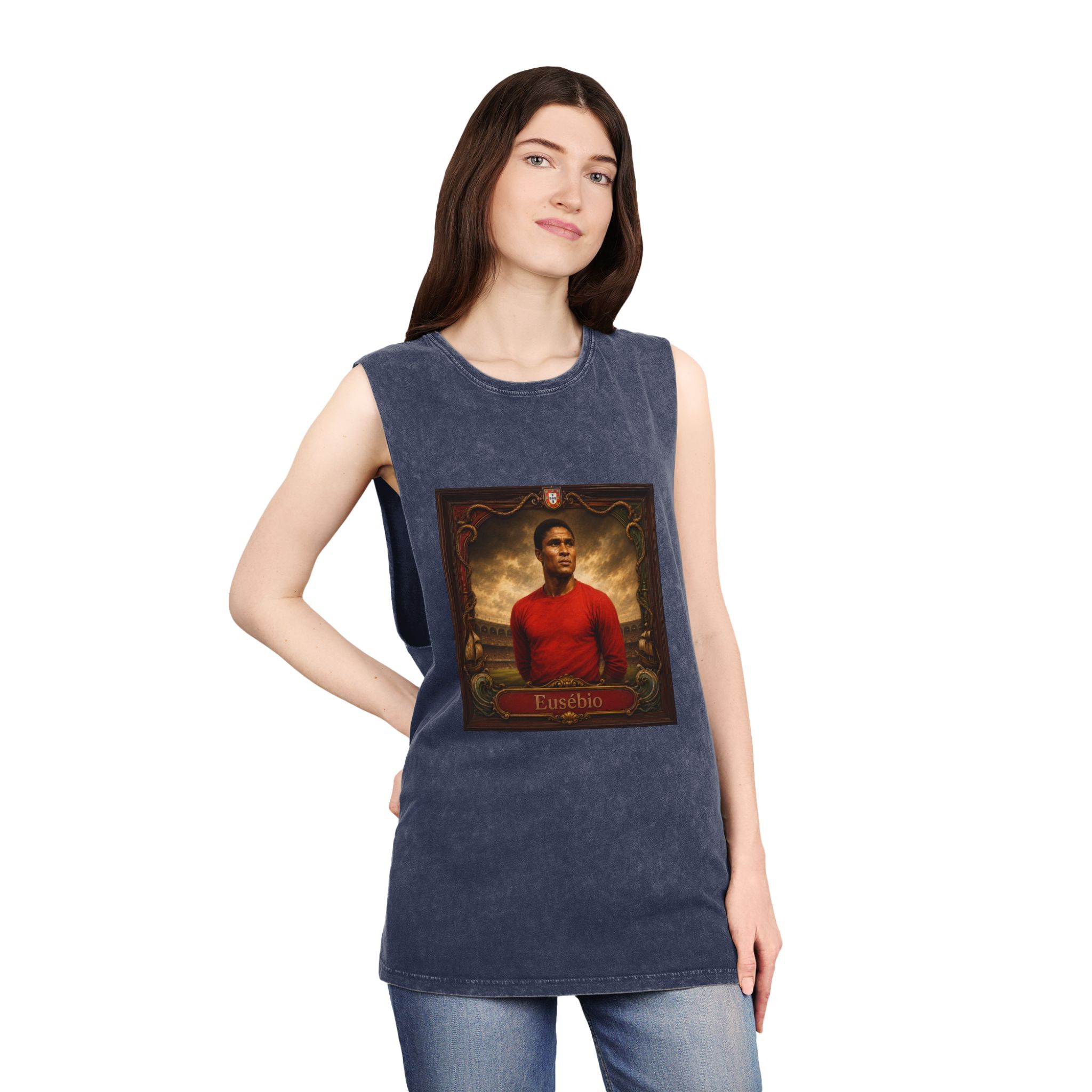 Eusebio Unisex Stonewash Tank Top - Image 16