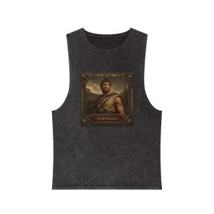 Spartacus Unisex Stonewash Tank Top