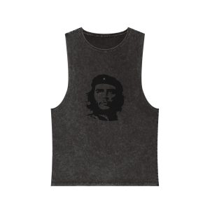 Che Guevara Unisex Stonewash Tank Top